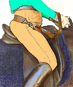 The sit strap - a seat belt for equitation